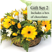 Gift Set 2 - Florist Choice Basket