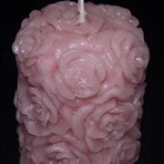 Rose Candle Pale Pink