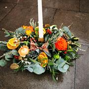 Table Arrangement Rustic Rudolph