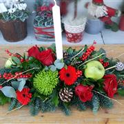 Sleigh Ride Table Arrangement